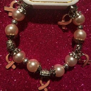 Cancer Awareness Ribbon Bracelet